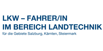 Offene Stelle: LKW-Fahrer/in im Bereich Landtechnik