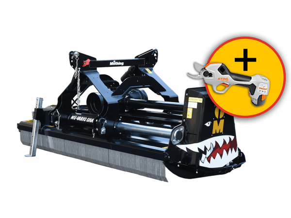 Beim Kauf eines Müthing Mulchers - STIHL Akku-Astschere GRATIS!
