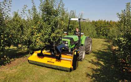 Wine and fruit-growing mulcher